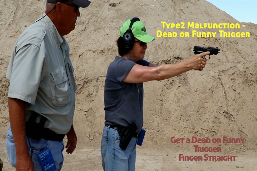 Idaho Firearms Classes Boise-Type 2 Handgun Malfunction-Dead or Funny Trigger