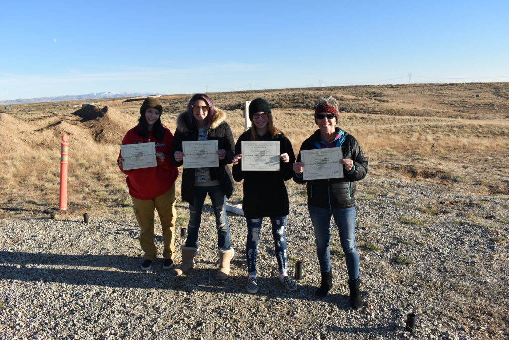 Idaho Conceal and Carry Course Certification - Holding certificates